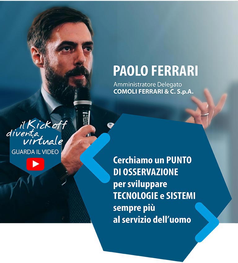 Paolo Ferrari - kick off 13 marzo 2020